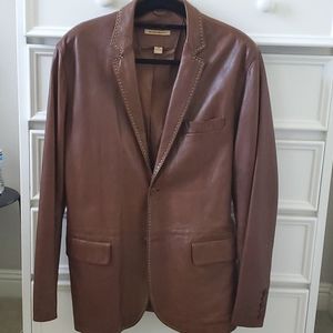 John Varvatos leather jacket